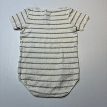 Load image into Gallery viewer, Unisex Bonds, striped stretchy bodysuit / romper, GUC, size 2,  