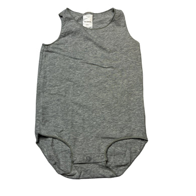 Unisex Bonds, grey marle stretchy singletsuit romper, FUC, size 2,  