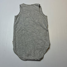 Load image into Gallery viewer, Unisex Bonds, grey marle stretchy singletsuit romper, FUC, size 2,  