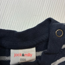 Load image into Gallery viewer, Boys Jack &amp; Milly, lightweight sweater / long sleeve top, crocodile, GUC, size 000,  
