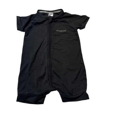 Unisex Bonds, soft feel zip wondersuit / zippy / romper, GUC, size 0,  
