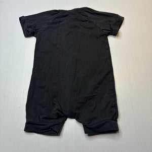 Unisex Bonds, soft feel zip wondersuit / zippy / romper, GUC, size 0,  