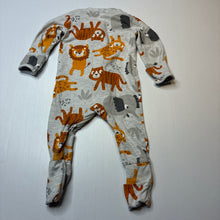 Load image into Gallery viewer, Unisex Anko, soft feel stretchy zip coverall / romper, EUC, size 00,  