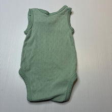 Load image into Gallery viewer, Girls Dymples, pointelle organic cotton bodysuit / romper, GUC, size 00,  