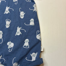 Load image into Gallery viewer, Boys Target, stretchy romper, monkeys, GUC, size 0,  