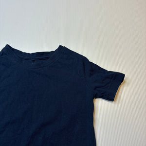 Boys Anko, navy cotton tee / top, EUC, size 2,  