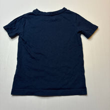 Load image into Gallery viewer, Boys Anko, navy cotton tee / top, EUC, size 2,  