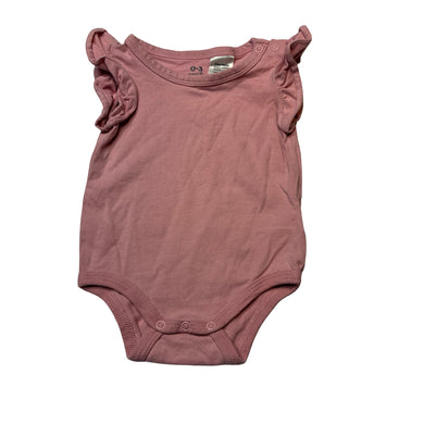 Girls Cotton On, soft feel stretchy bodysuit / romper, GUC, size 000,  