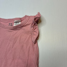 Load image into Gallery viewer, Girls Cotton On, soft feel stretchy bodysuit / romper, GUC, size 000,  