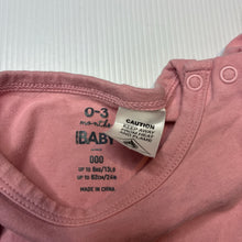 Load image into Gallery viewer, Girls Cotton On, soft feel stretchy bodysuit / romper, GUC, size 000,  