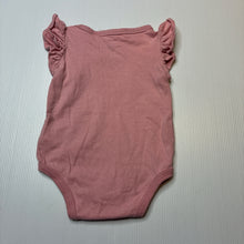 Load image into Gallery viewer, Girls Cotton On, soft feel stretchy bodysuit / romper, GUC, size 000,  