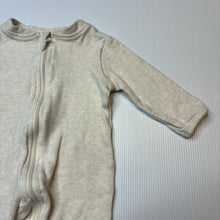 Load image into Gallery viewer, Unisex Anko, soft feel cotton zip coverall / romper, GUC, size 00,  