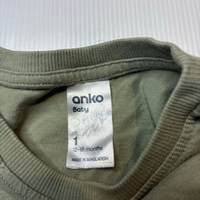 Load image into Gallery viewer, Boys Anko, cotton long sleeve tee / top, FUC, size 1,  