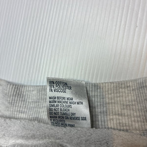 Unisex Anko, grey marle casual pants, elasticated, GUC, size 1,  