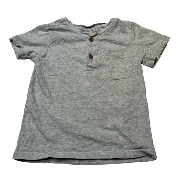 Boys Target, organic cotton henley tee / top, GUC, size 2,  