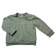 Load image into Gallery viewer, Unisex Toshi, organic cotton lightweight sweater / top, GUC, size 1,  