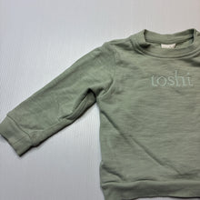Load image into Gallery viewer, Unisex Toshi, organic cotton lightweight sweater / top, GUC, size 1,  