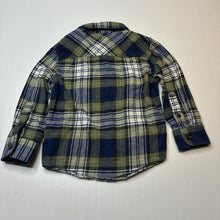 Load image into Gallery viewer, Boys Cotton On, checked flannel cotton long sleeve shirt, EUC, size 2,  