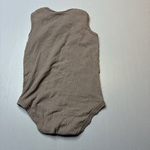 Load image into Gallery viewer, Unisex Baby Berry, ribbed organic cotton singletsuit romper, FUC, size 1,  