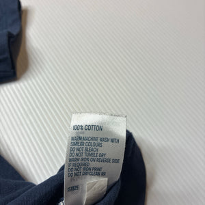 Boys Anko, navy cotton tee / top, tiger, GUC, size 2,  