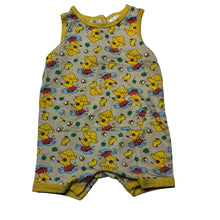 Load image into Gallery viewer, Unisex Fun With Spot, stretchy romper, wash fade, FUC, size 0,  