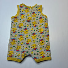 Load image into Gallery viewer, Unisex Fun With Spot, stretchy romper, wash fade, FUC, size 0,  