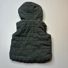 Load image into Gallery viewer, Boys Anko, wadded corduroy cotton hooded vest, GUC, size 0,  