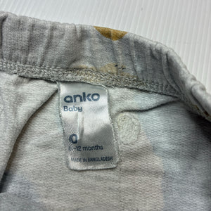 Unisex Anko, lightweight pants / bottoms, elasticated, FUC, size 0,  