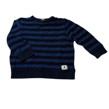 Load image into Gallery viewer, Boys Country Road, knit cotton lightweight sweater / jumper, light wear on cuffs, FUC, size 1,  