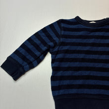 Load image into Gallery viewer, Boys Country Road, knit cotton lightweight sweater / jumper, light wear on cuffs, FUC, size 1,  