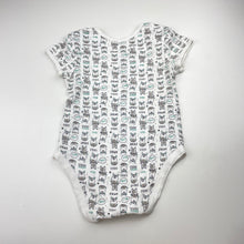 Load image into Gallery viewer, Unisex Primark, cotton bodysuit / romper, zebras, FUC, size 2,  