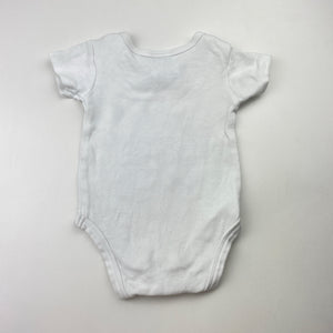 Unisex 4 Baby, cotton bodysuit / romper, FUC, size 000,  