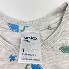 Load image into Gallery viewer, Boys Anko, long sleeve tee / top, dinosaurs, GUC, size 1,  