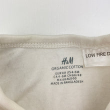 Load image into Gallery viewer, Unisex H&amp;M, organic cotton bodysuit / romper, dad, FUC, size 00,  
