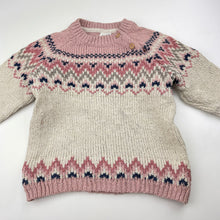 Load image into Gallery viewer, Girls H&amp;M, knitted sweater / jumper, FUC, size 1,  