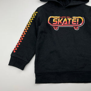 Boys Anko, fleece lined hoodie sweater, skateboard, GUC, size 3,  