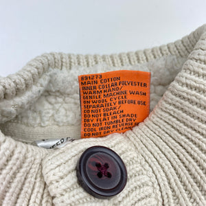 Boys TIlt, cable knit cotton sweater / jumper, GUC, size 6,  