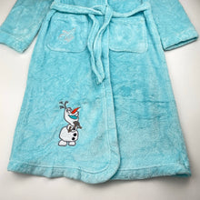 Load image into Gallery viewer, Girls Disney, Frozen fleece dressing gown / bath robe, FUC, size 7,  