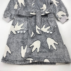 Boys Target, fleece dressing gown / bath robe, GUC, size 4,  