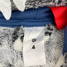 Load image into Gallery viewer, Boys Target, fleece dressing gown / bath robe, GUC, size 4,  
