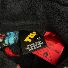 Load image into Gallery viewer, Boys Tilt, fleece all-in-one pyjamas, skulls, GUC, size 10,  