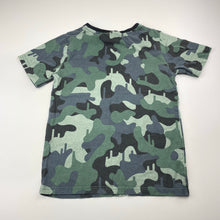 Load image into Gallery viewer, Boys FORTNITE, camo print cotton tee / top, wash fade, no size, armpit to armpit: 35cm, FUC, size 7-8,  
