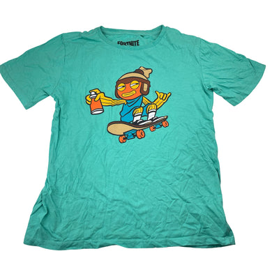 Boys FORTNITE, cotton tee / top, Fishstick, GUC, size 12,  