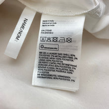 Load image into Gallery viewer, Girls H&amp;M, lined gold star party dress, light marks front skirt, FUC, size 5, L: 55cm