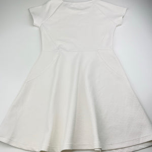 Girls Zara, textured stretchy short sleeve dress, EUC, size 9-10, L: 68cm