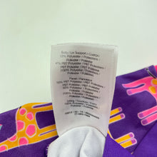Load image into Gallery viewer, Girls Speedo, long sleeve swim one-piece, giraffes, light pilling, FUC, size 5,  