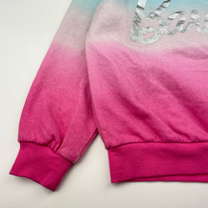 Girls Barbie, sweater / jumper, pilling & light marks, FUC, size 6,  