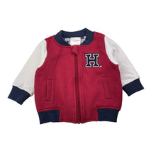 Load image into Gallery viewer, Boys HARVARD UNIVERSITY, varsity style sweater / jacket, GUC, size 0,  