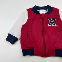 Load image into Gallery viewer, Boys HARVARD UNIVERSITY, varsity style sweater / jacket, GUC, size 0,  