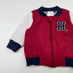 Boys HARVARD UNIVERSITY, varsity style sweater / jacket, GUC, size 0,  